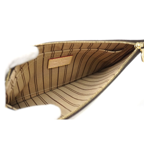 Louis Vuitton Accessories Monogram GM Pouch Brown Neverfull - Picture 7 of 7